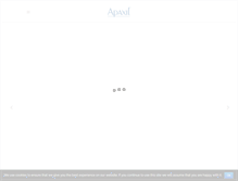 Tablet Screenshot of apaxil.it